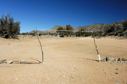 Sultanate of Oman - Football field near a village(VO-07-0326)